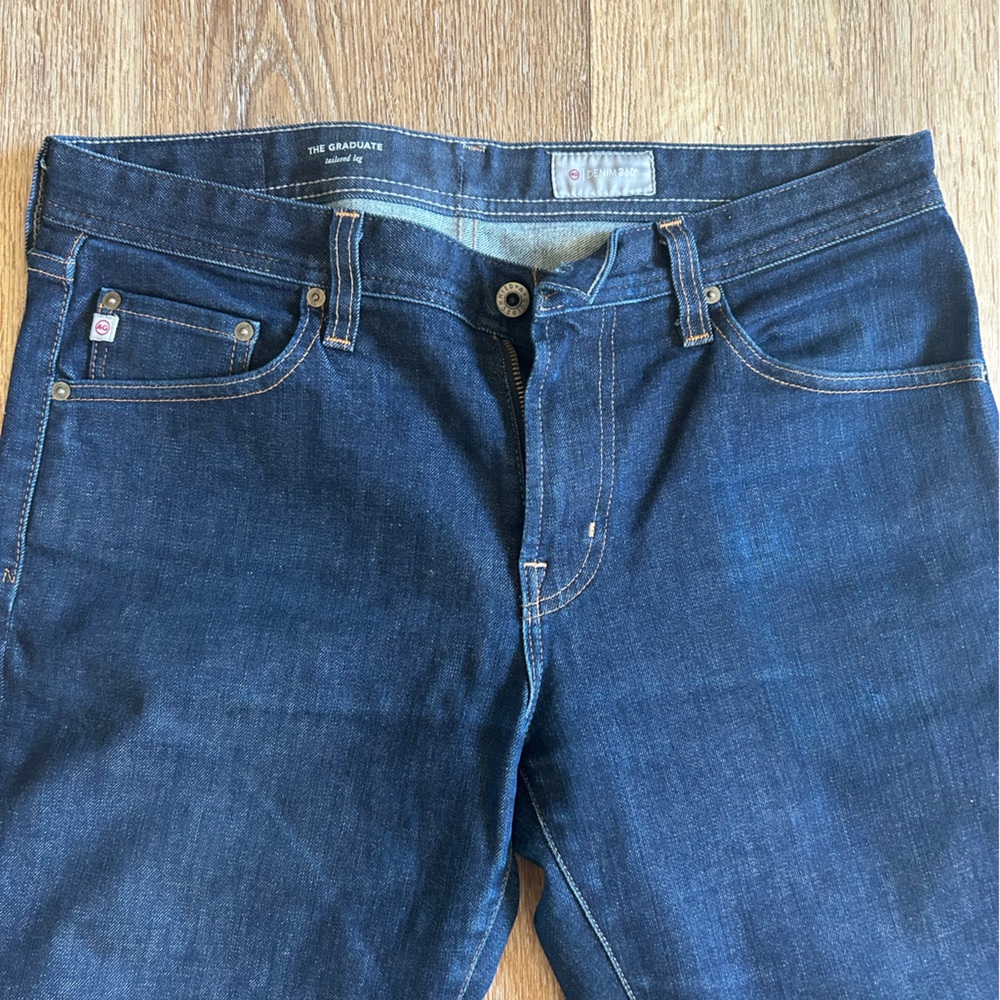 AG Adriano Goldschmied Indigo Denim Jeans